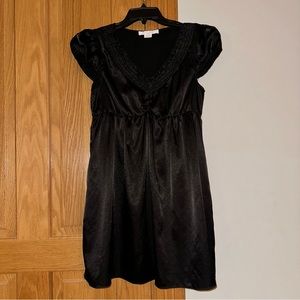 Layered with love satin dress / tunic size L